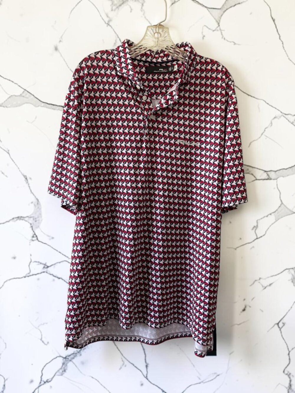 Ralph Lauren RLX Men’s XL Sailboat Performance Polo Classic Fit - Picture 3 of 4